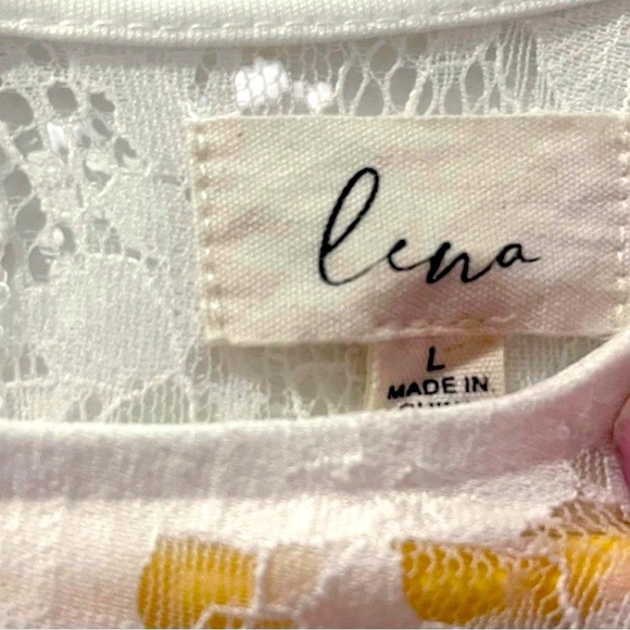 Lena White Flutter Sleeve Midi Sundress - Picture 3 of 3